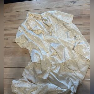 Secret Treasures silky white pajama set